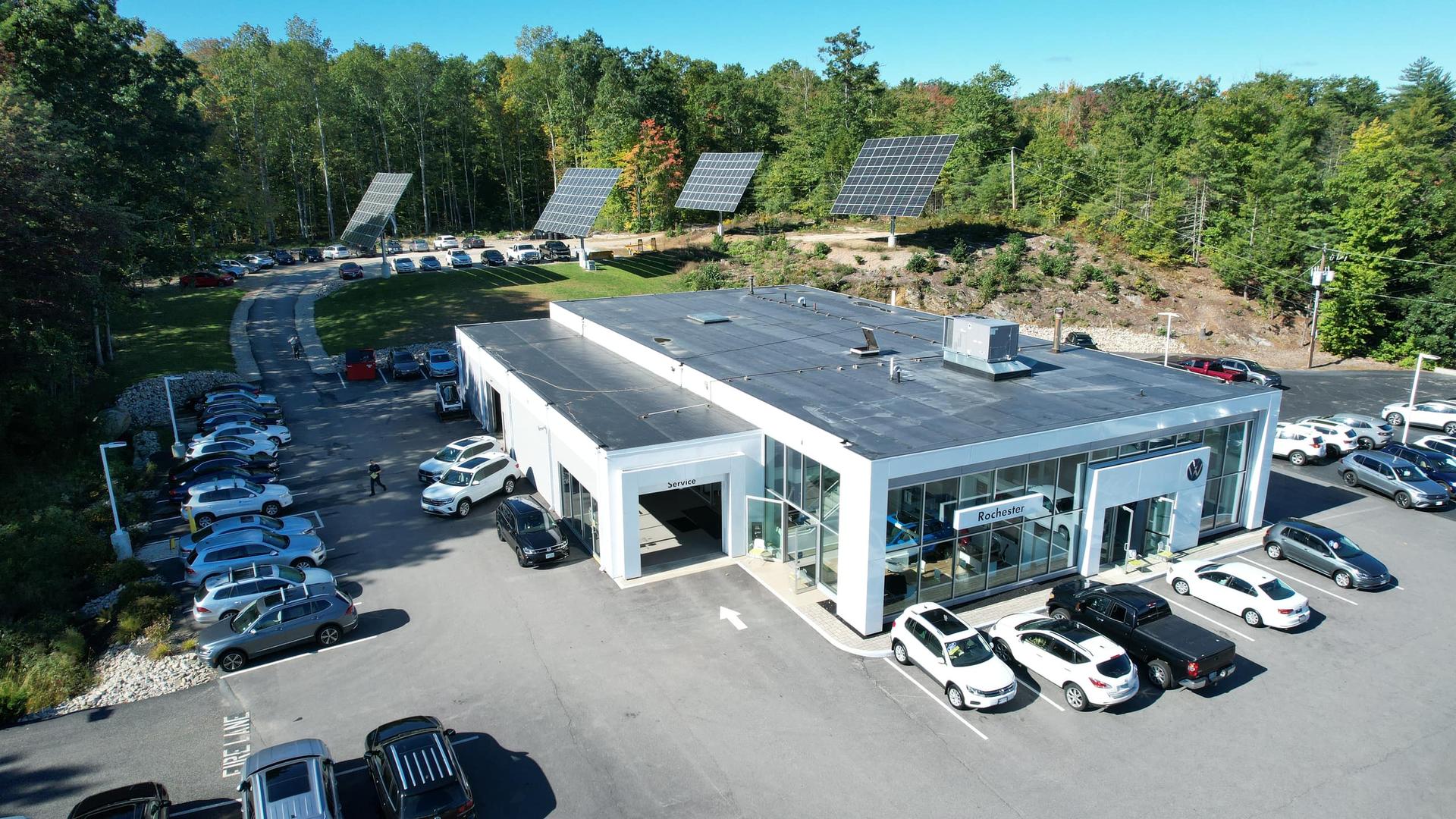 VW of Rochester Commercial Installation